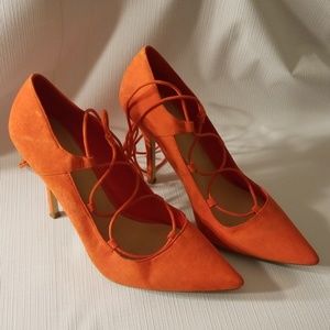 Aldo orange heels